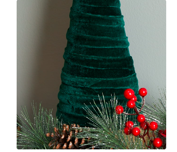My Texas House Velvet Tree Decoration, Green, 16 inch, .31 lb. - Amado Deals - wholesale and distributors with free shipping in United States My Texas House Velvet Tree Decoration, Green, 16 inch, .31 lb. - Amado Deals - wholesale and distributors with free shipping in United States